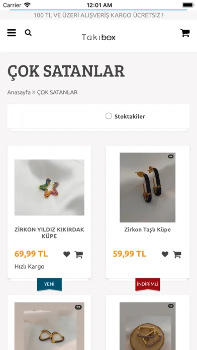 Скриншоты Takı Box