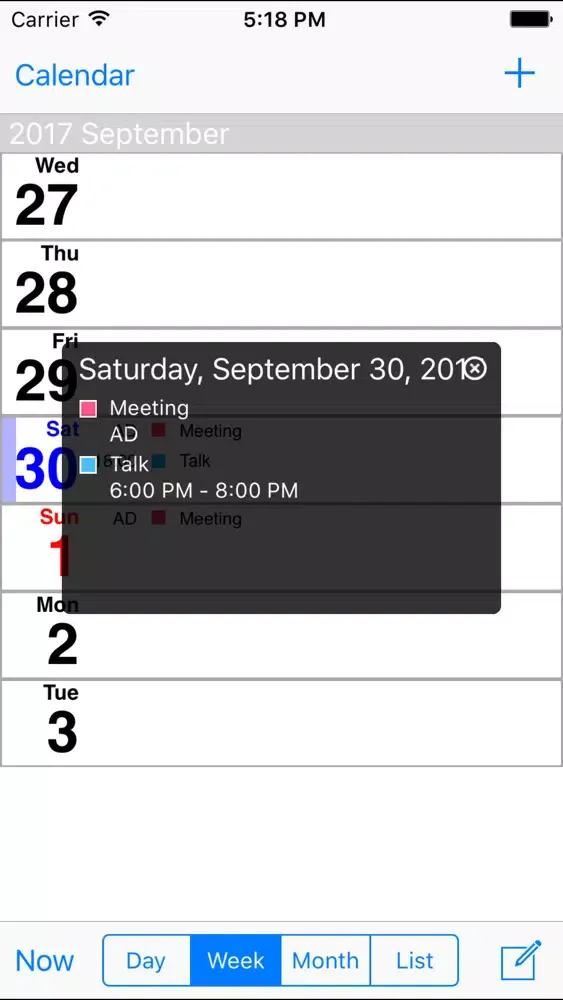 TCalendar Screenshots