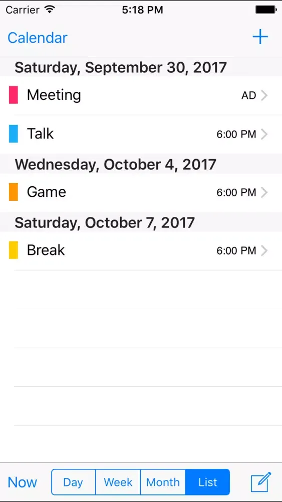 TCalendar Screenshots