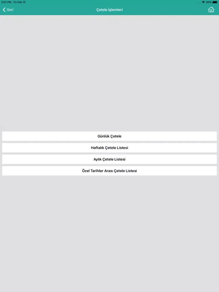 Screenshot di Çetelem iPad 