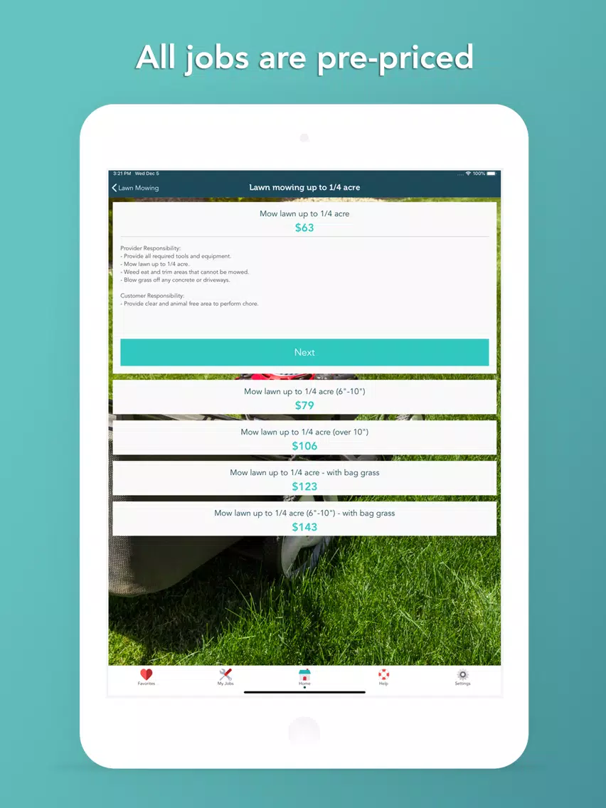 Takl - Home Services On Demand iPad  স্ক্রিনশট