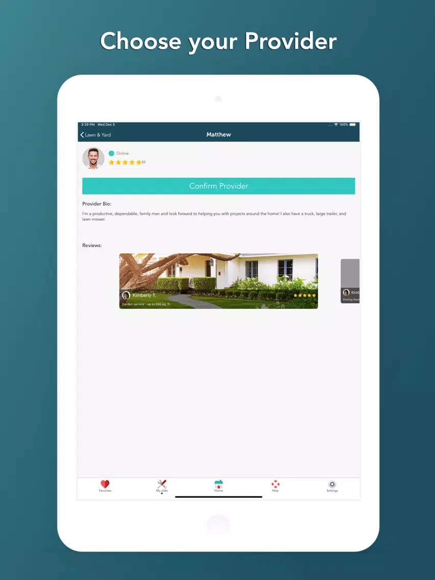 Takl - Home Services On Demand iPad  স্ক্রিনশট