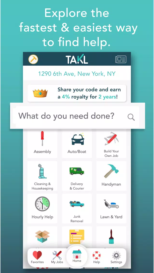 Takl - Home Services On Demand স্ক্রিনশট