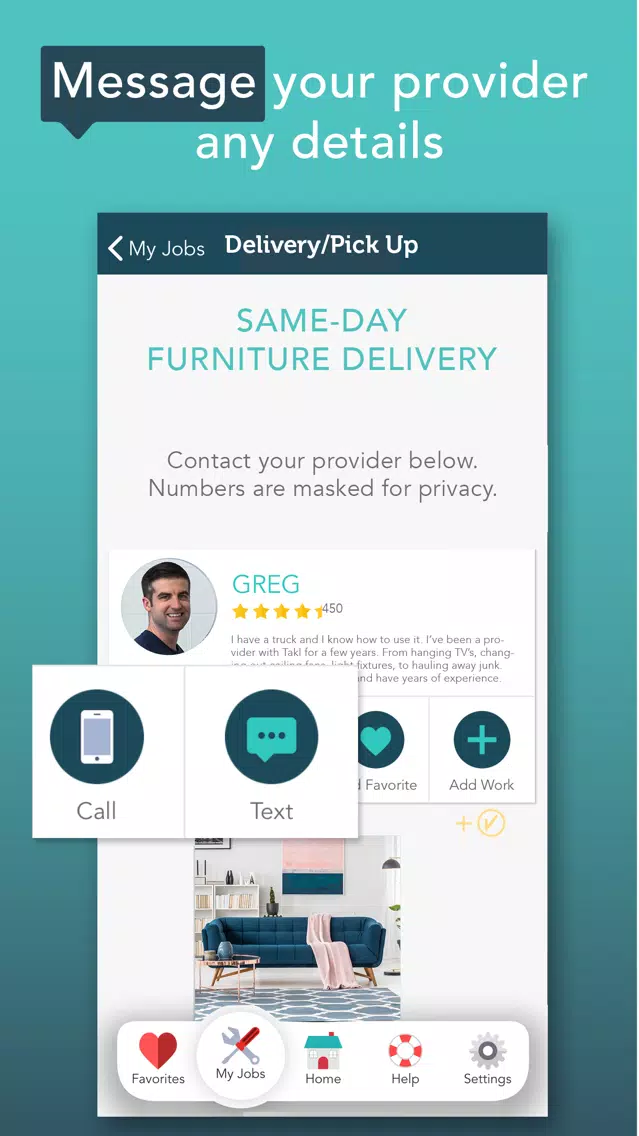 Takl - Home Services On Demand স্ক্রিনশট