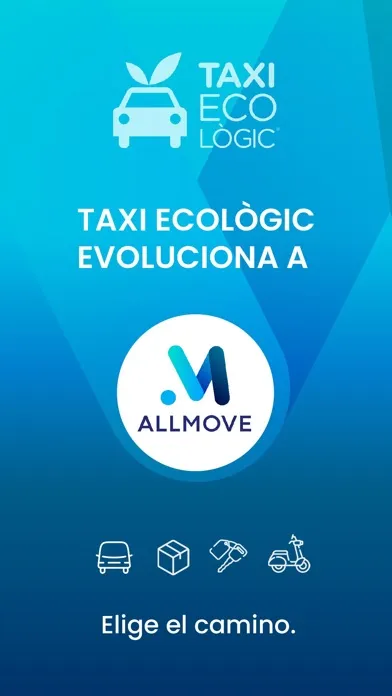 Скриншоты ALLMOVE - Taxi Ecològic