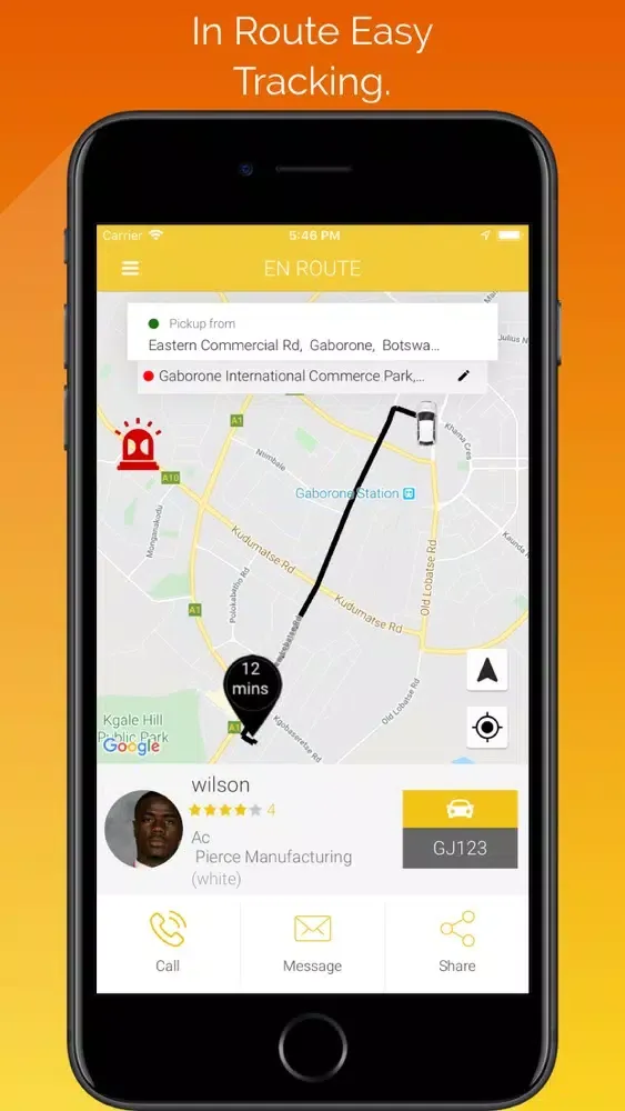 Taksi Passenger Screenshots