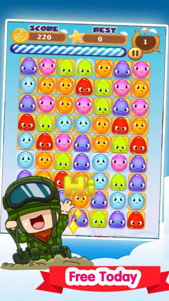 Zrzuty ekranu Jelly Deluxe Match 3