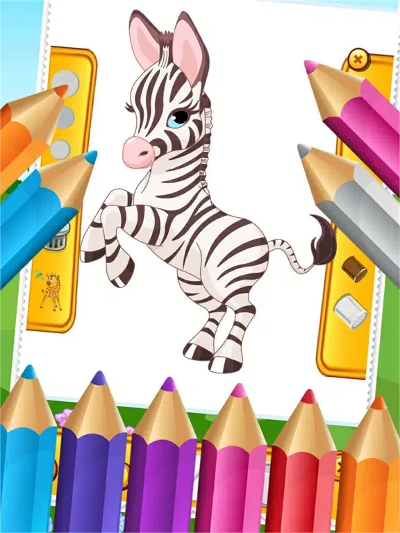 My Zoo Animal Friends Draw Coloring Book World for Kids iPad  স্ক্রিনশট