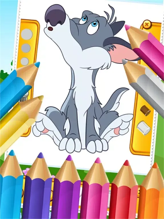 My Zoo Animal Friends Draw Coloring Book World for Kids iPad  স্ক্রিনশট