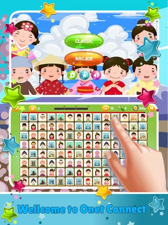 Onet Connect Trails 2 Match - Pair Two Twin Card iPad  Screenshots