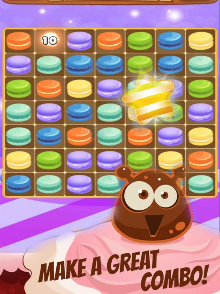 تصاویر Cookie Cake: Land Sugar Star iPad 