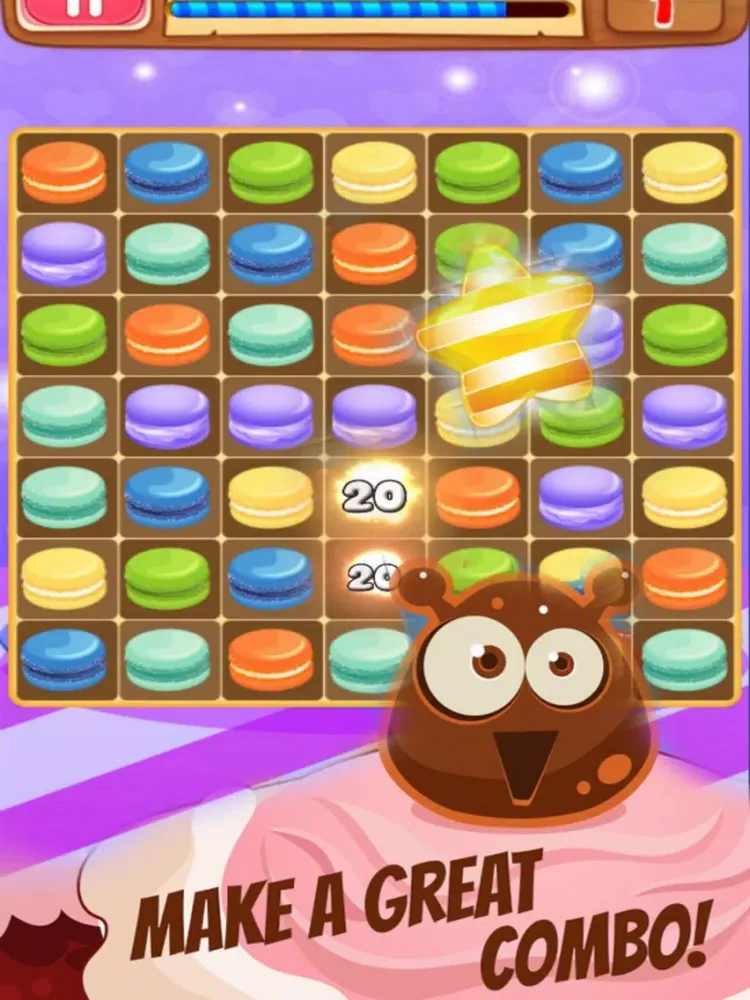 تصاویر Cookie Cake: Land Sugar Star iPad 