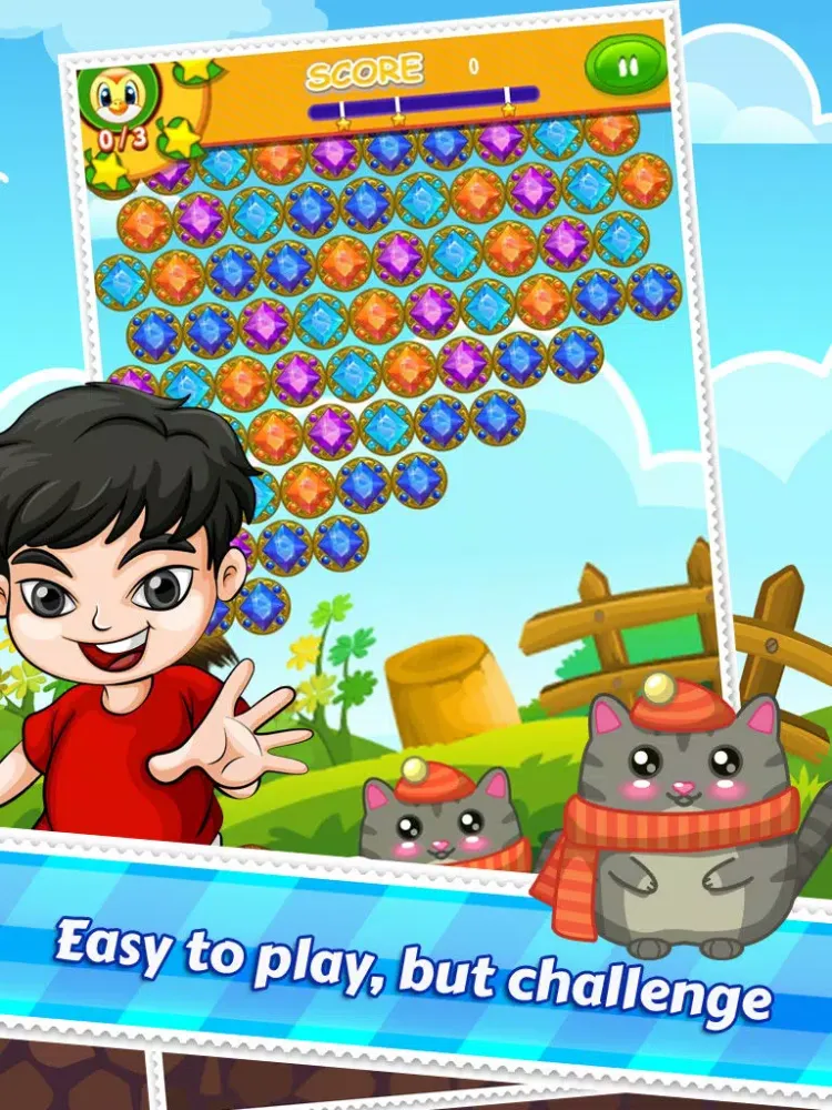 Super Jewel Blitz Bubble Star iPad  سکرین شاٹس