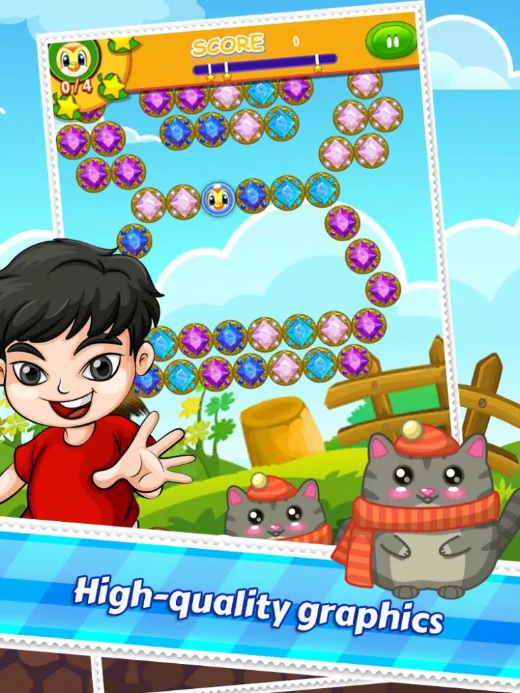 Super Jewel Blitz Bubble Star iPad  سکرین شاٹس