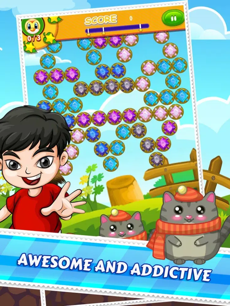 Super Jewel Blitz Bubble Star iPad  سکرین شاٹس