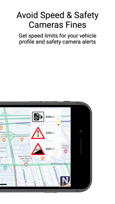 Navigation GPS Truck & Caravan Screenshots