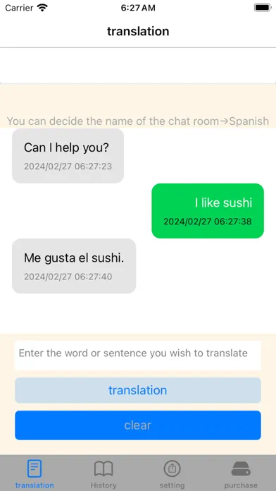 Tangkapan layar Unique Language AI Translator