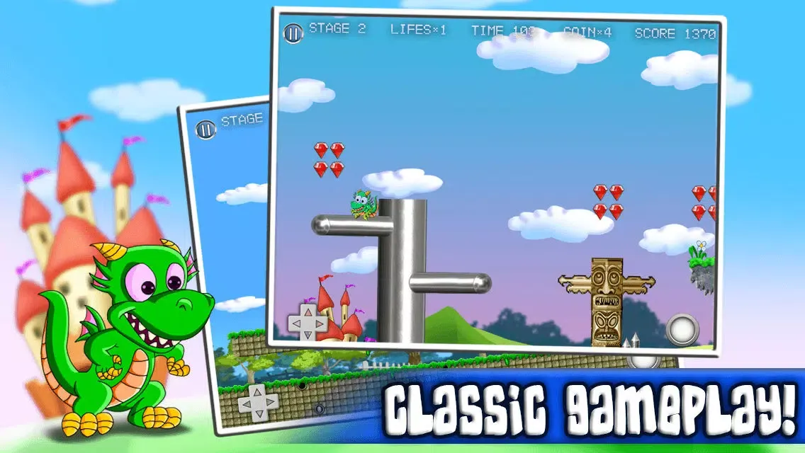 Dragon Fist - Cute Magic City Running Action Game For Kids FREE应用截图