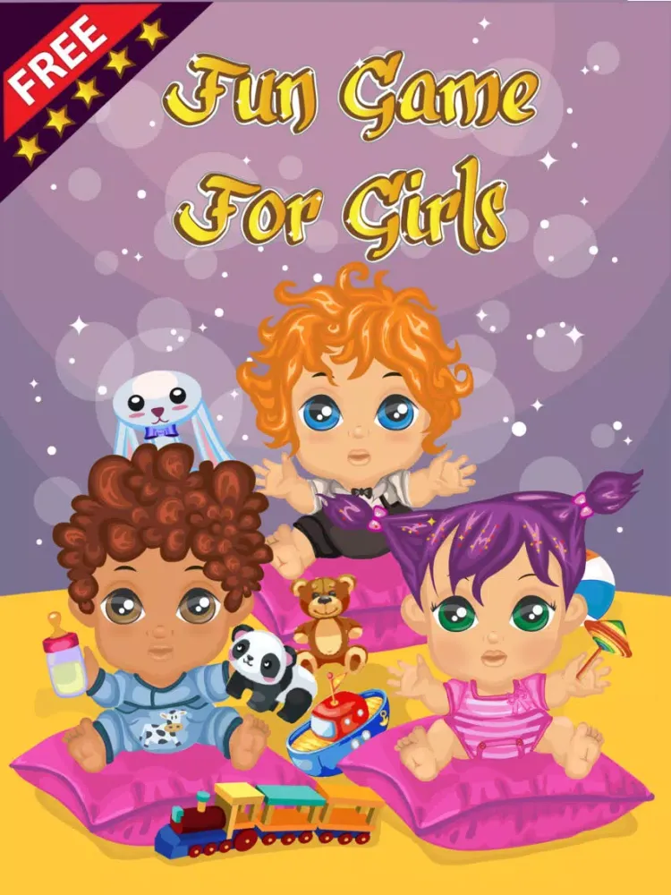 Ảnh chụp màn hình của Baby Dress Up Game For Girls - Beauty Salon Fashion And Style Makeover FREE iPad 