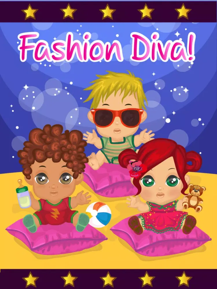 Ảnh chụp màn hình của Baby Dress Up Game For Girls - Beauty Salon Fashion And Style Makeover FREE iPad 