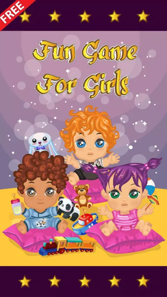 Ảnh chụp màn hình của Baby Dress Up Game For Girls - Beauty Salon Fashion And Style Makeover FREE