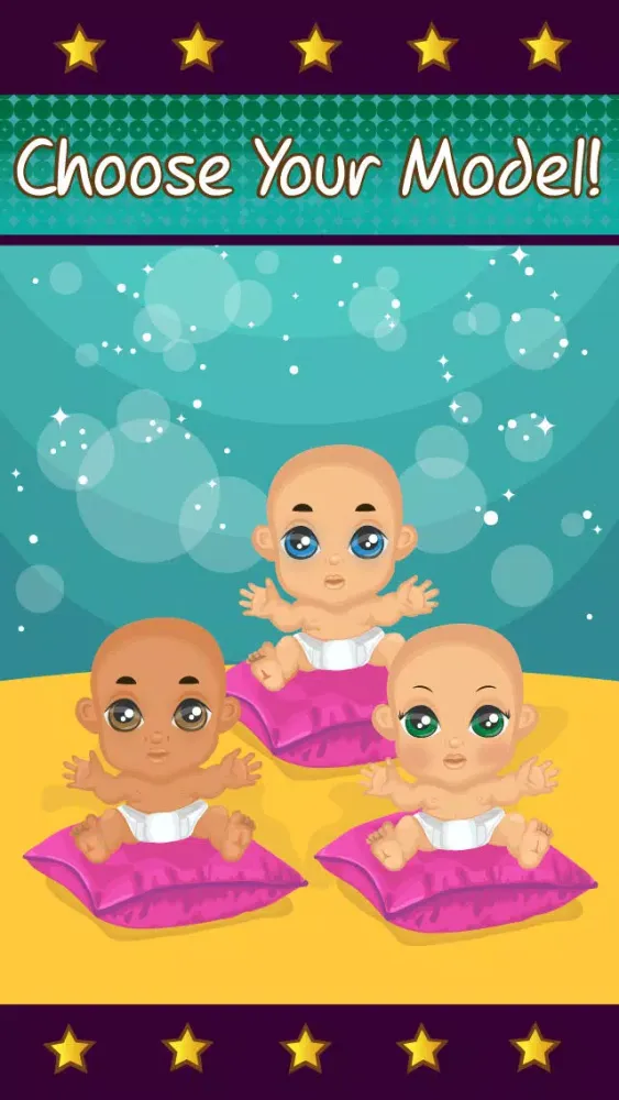 Ảnh chụp màn hình của Baby Dress Up Game For Girls - Beauty Salon Fashion And Style Makeover FREE