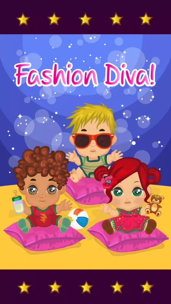 Ảnh chụp màn hình của Baby Dress Up Game For Girls - Beauty Salon Fashion And Style Makeover FREE