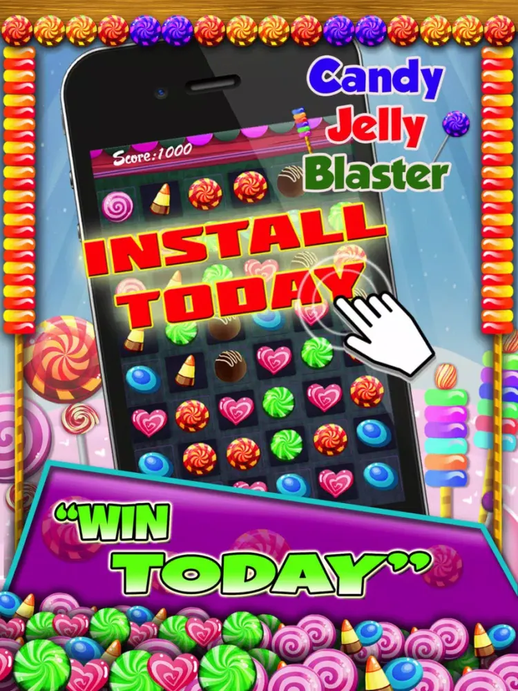 Candy Jelly Blaster iPad 应用截图