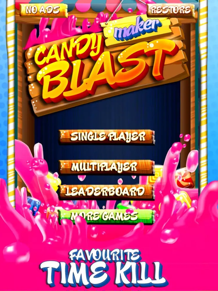 Candy Maker Blast Puzzle Games - Fun Dessert Swapping Game For iPhone And iPad HD FREE iPad  स्क्रीनशॉट