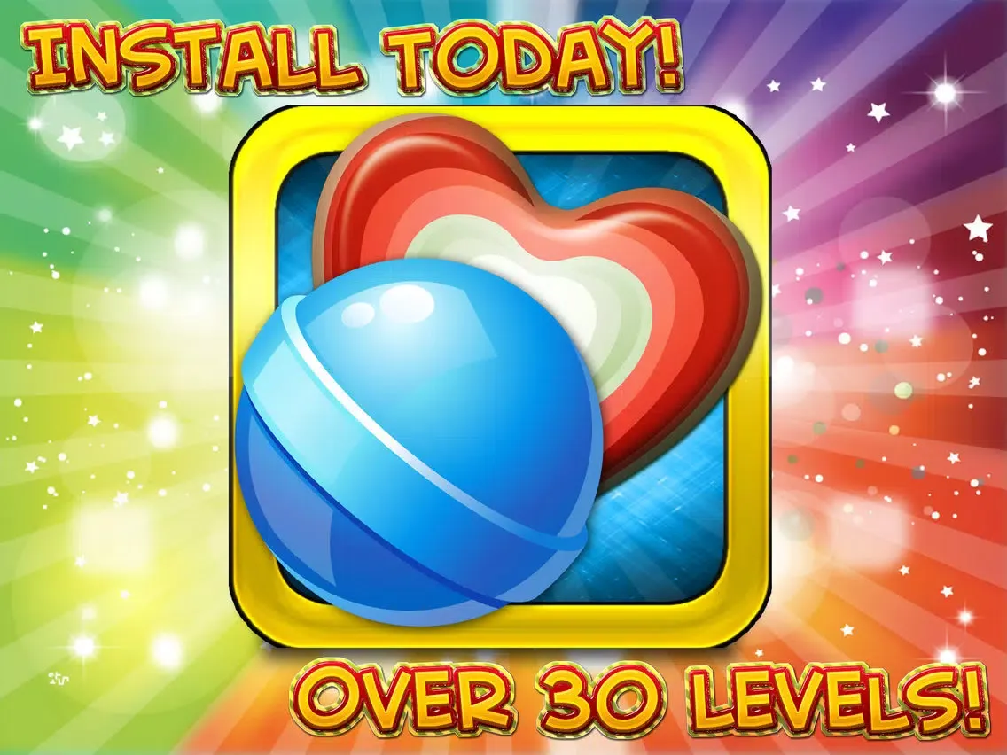 More Candy Unlimited - Cool Tile Puzzle Candies Matching Game FREE iPad  Screenshots