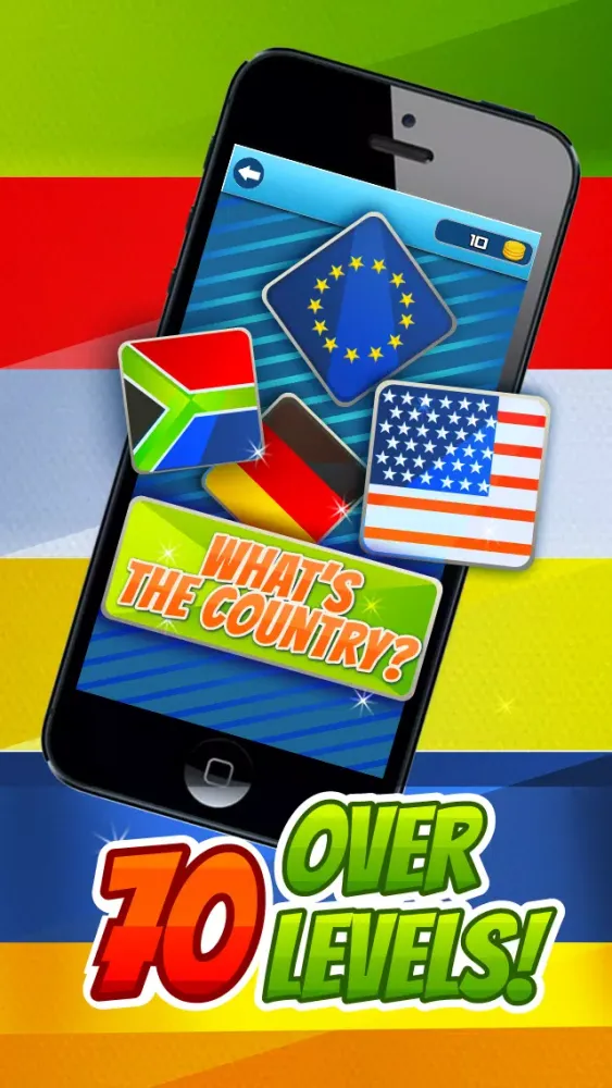 Guess The Country 1 Pic 1 Word - Fun English Learning And Picture Quiz Guessing Game For Kids FREE 스크린샷