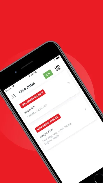 Talabat Driver Ekran Görüntüleri