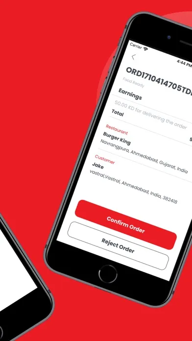 Talabat Driver Ekran Görüntüleri