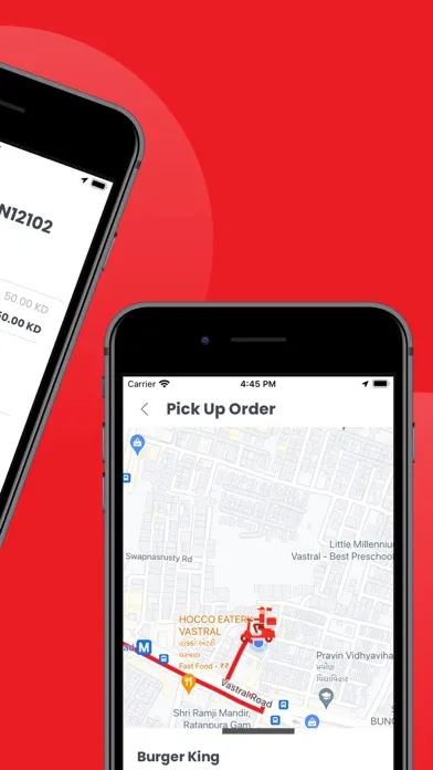 Talabat Driver Ekran Görüntüleri
