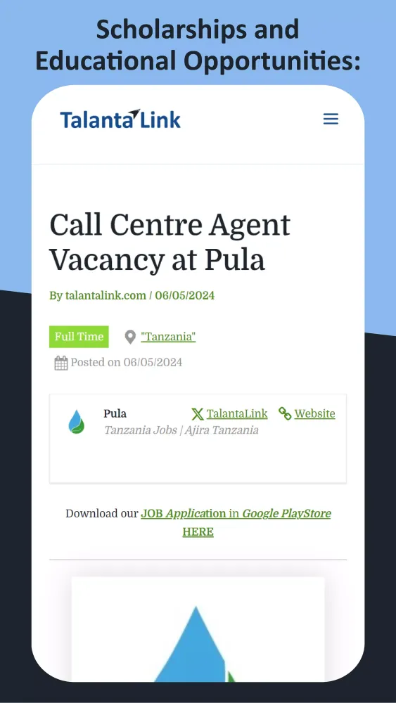 Capturas de pantalla de Talanta Link: Jobs & Careers