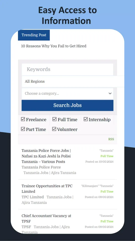 Capturas de pantalla de Talanta Link: Jobs & Careers