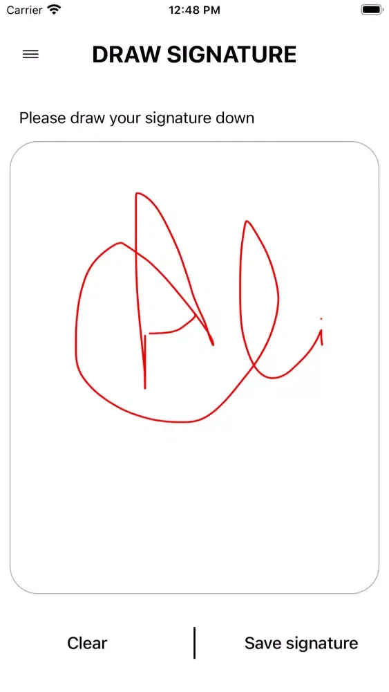 Talash Draw Signature 스크린샷