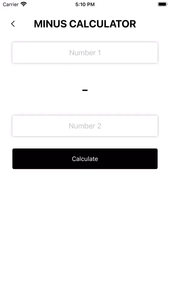 Capturas de pantalla de Minus Calculator