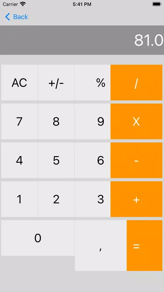 Talash Calculator Screenshots