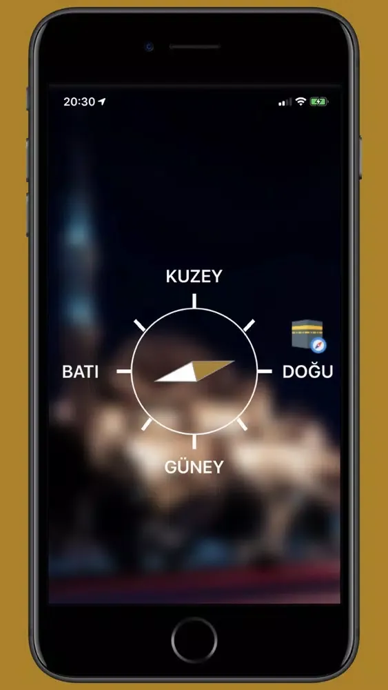 Tangkapan layar Kıble/İmsakiye