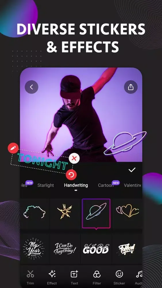 Tangkapan skrin EasyCut - Video Editor