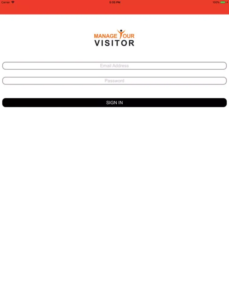 Manage Your Visitor iPad  Screenshots