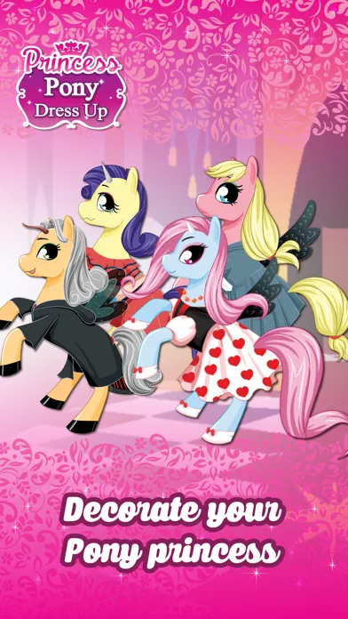 Capturas de tela do Pony Free Kids DressUp Creator For My Little Girl
