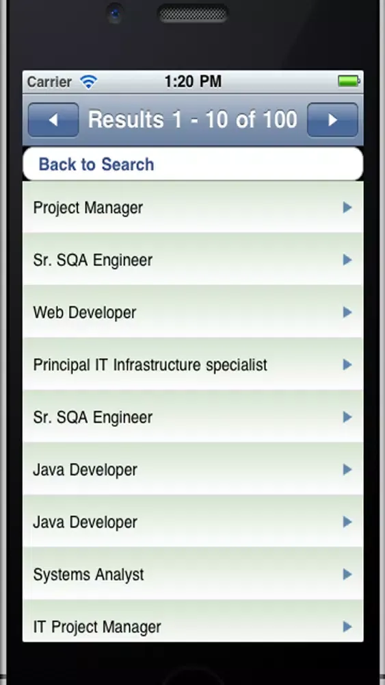 Talent Logic Job Applicant スクリーンショット