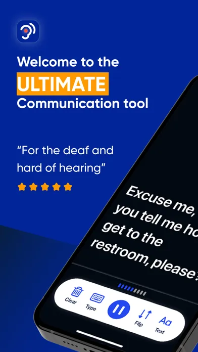 Скриншоты Deaf Transcribe:Speech to Text