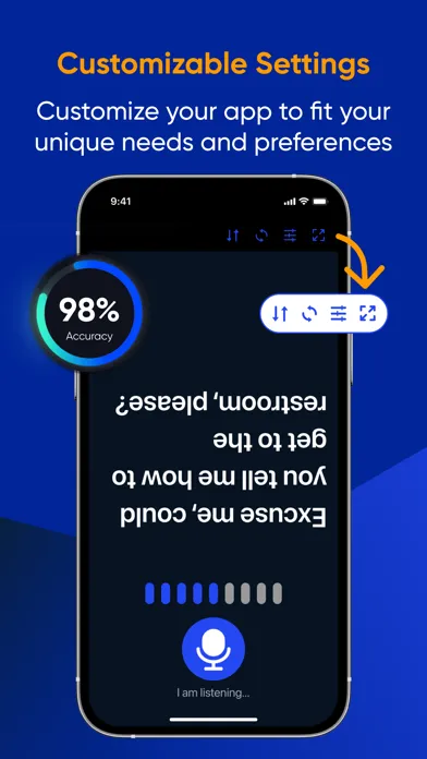 Скриншоты Deaf Transcribe:Speech to Text