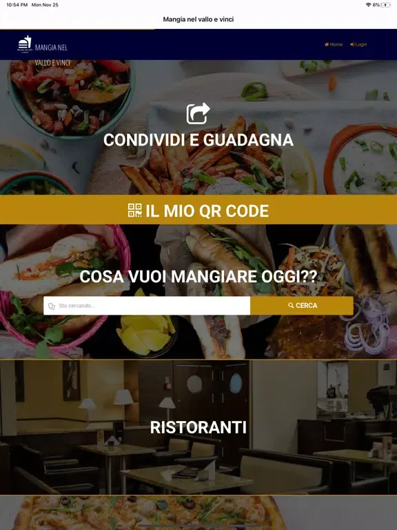 Mangia nel vallo e vinci iPad 应用截图