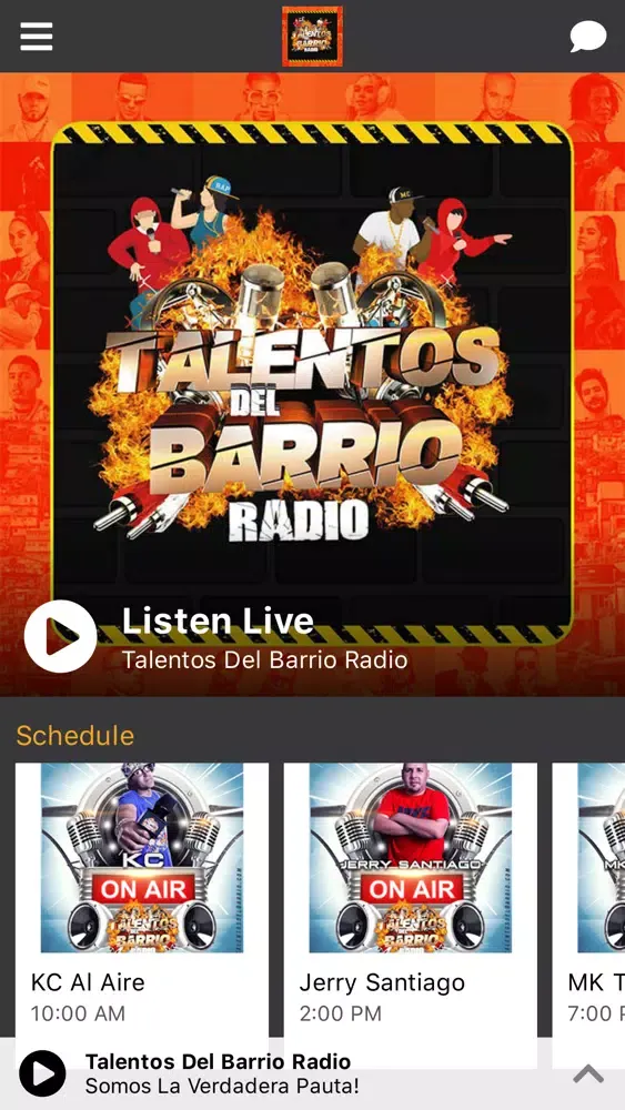Talentos del Barrio Radio Ekran Görüntüleri