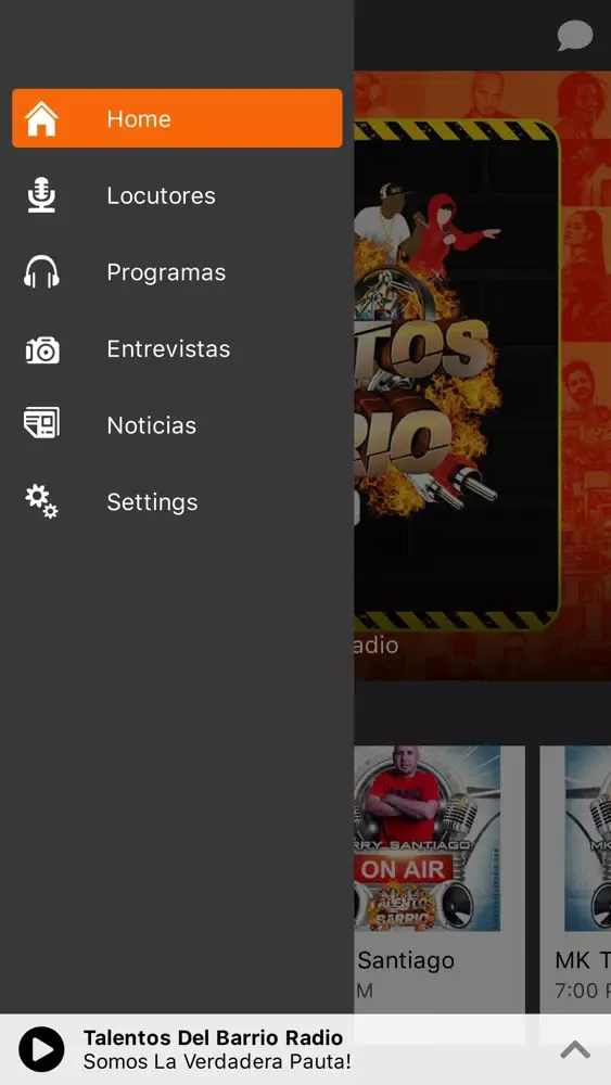 Talentos del Barrio Radio Ekran Görüntüleri
