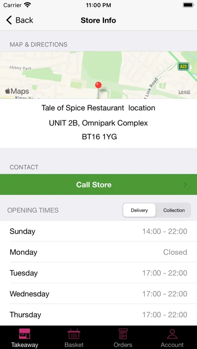 Tangkapan skrin Tale of Spice Dundonald